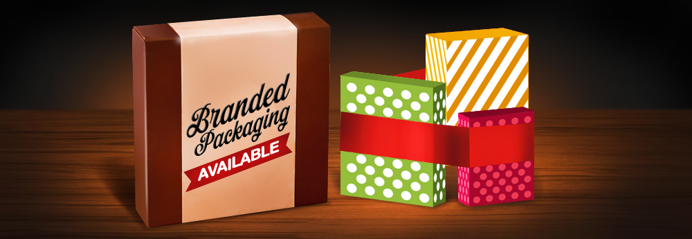 Branded Packaging Available